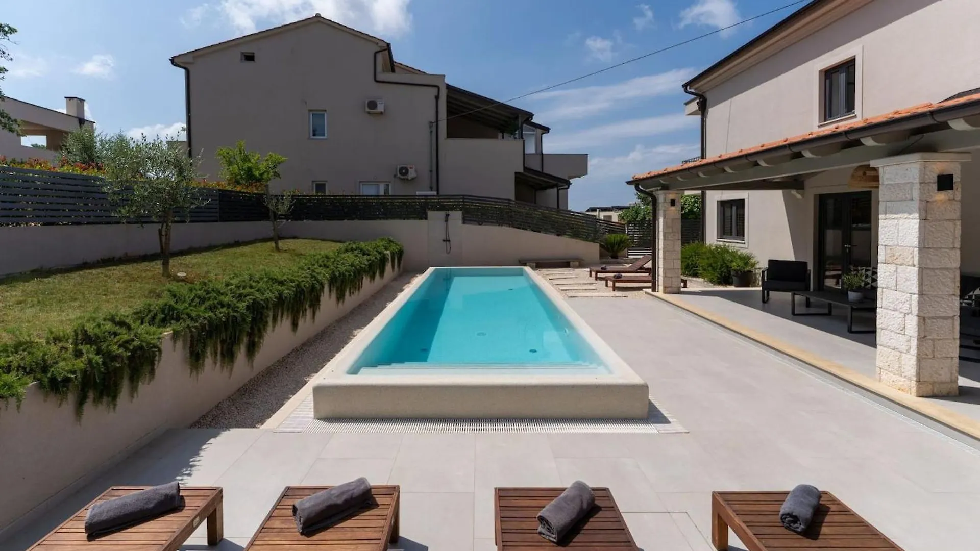 Modern Villa Molindrio With Pool In Porec Croatia